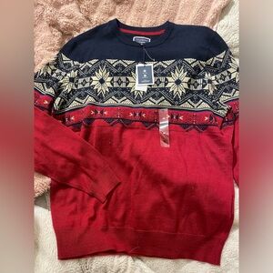 NWT Club Room Merino Wool Blend Winter Crewneck Sweater